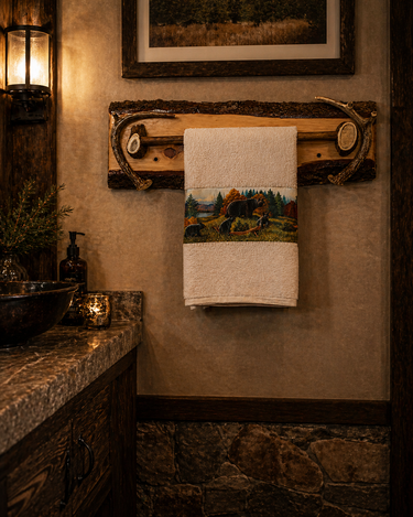 Antler Large Towel Rack