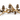 Whitetail Antler Mantle w/ 7 Candles