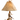 Real Three Antler Table Lamp plus Sheepskin Lampshade