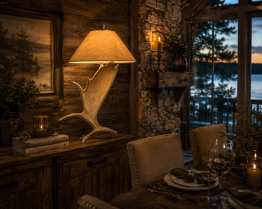 Moose Table Lamp