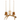Antler Triple Candle Holder