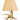 Two Antler Table Lamp with Harp