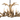 4 Light Real Antler Chandelier