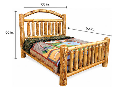 White Cedar King/Queen Sized Bed