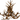 84" "Aurora Borealis" Elk Antler Chandelier