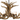 Six Light Mule Deer "Tamarack" Antler Chandelier