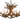 Eight Light Mule Deer "Tamarack" Antler Chandelier