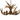 Five Light Mule Deer "Tamarack" Antler Chandelier