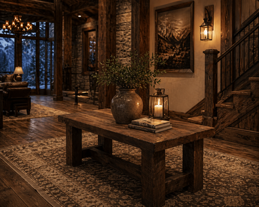 Reclaimed Barn Wood Coffee Table