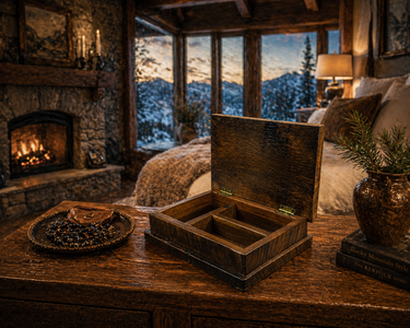 Reclaimed Barnwood Jewelry Box LG