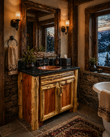 Red Cedar Vanity