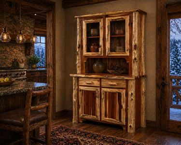 Red Cedar 2 Door Hutch