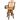 Hickory Captain's Bar Stool w Arms