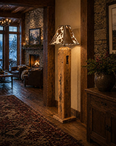 Barnwood Floor Lamp