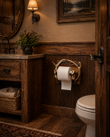 Antler Toilet Paper Holder