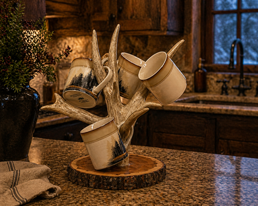 Antler Coffee Mug Holder