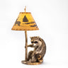 Raccoon w/Lamp & Shade image 0